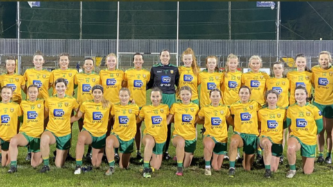 Ádh Mór to the Donegal Ladies in the Division 1 final on Sunday against Meath