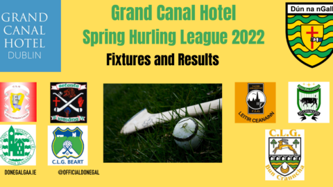 Wins for Buncrana, Burt and Setanta in Grand Canal Hotel Spring Hurling League