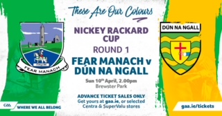 Donegal Nickey Rackard team to play Fermanagh is named