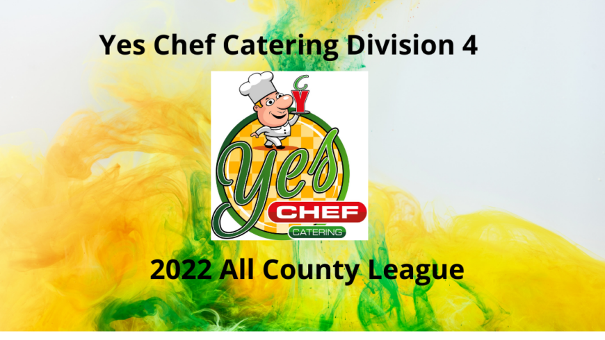 Results from the YesChef Catering Division 4 League May 17 – 21