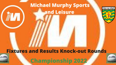 Fixtures and Results – Knock-Out Rounds Michael Murphy Sports and Leisure Championship 2022