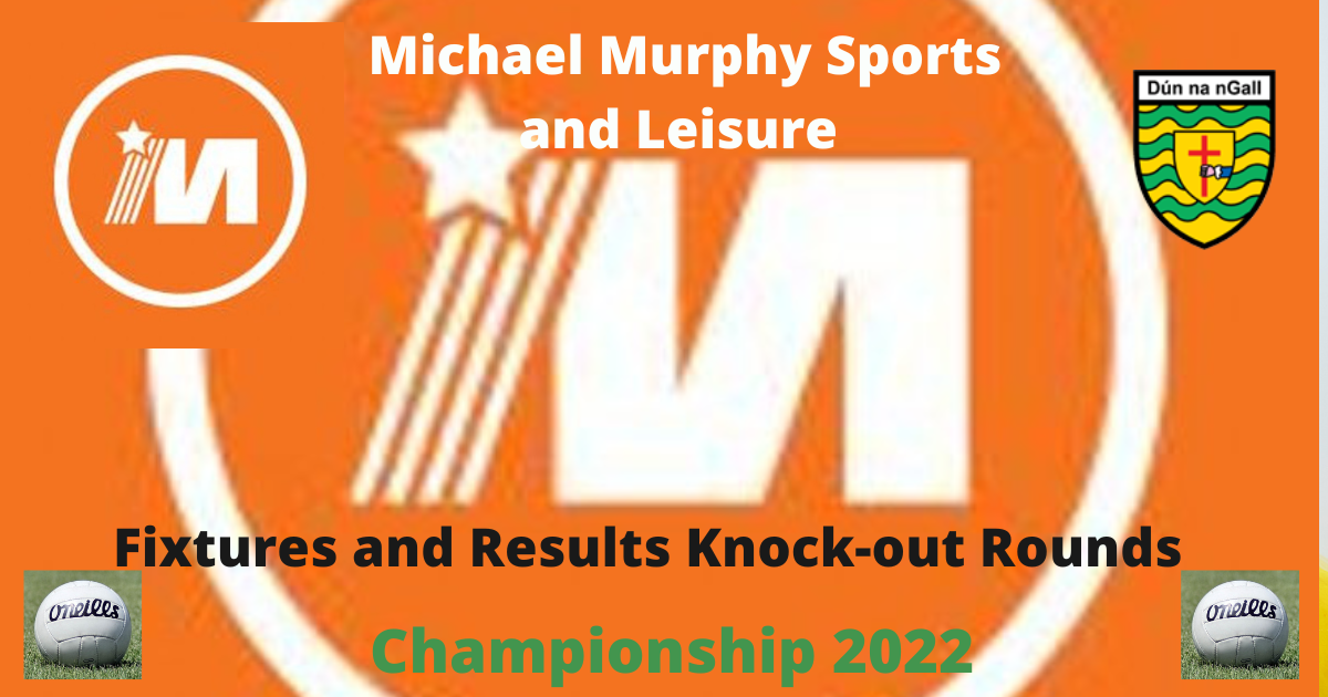 Fixtures And Results - Knock-Out Rounds Michael Murphy Sports And ...