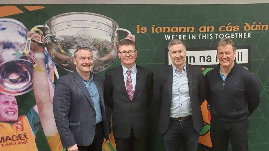 Senior GAA Officials meet County Board to Commence CLG Dhún na nGall Review