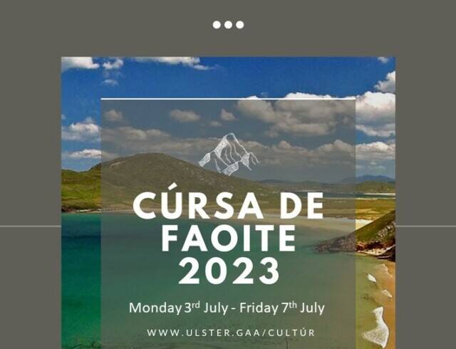 Register for 2023 Cúrsa de Faoite