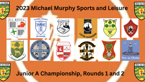 Michael Murphy Sports and Leisure Junior A Championship 2023 – Rounds 1 and 2