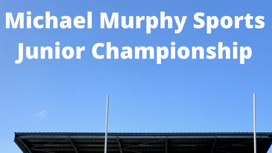 Michael Murphy Sports and Leisure Junior Championship Round 1 Results