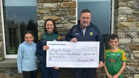Majella Boyle: Winner of the 1st Donegal GAA 50/50 Draw