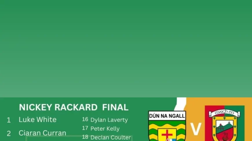Link to watch the Nickey Rackard Cup final