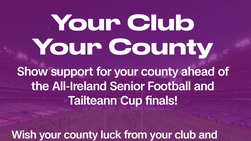 AIB All-Ireland Senior Football Championship: Show your support