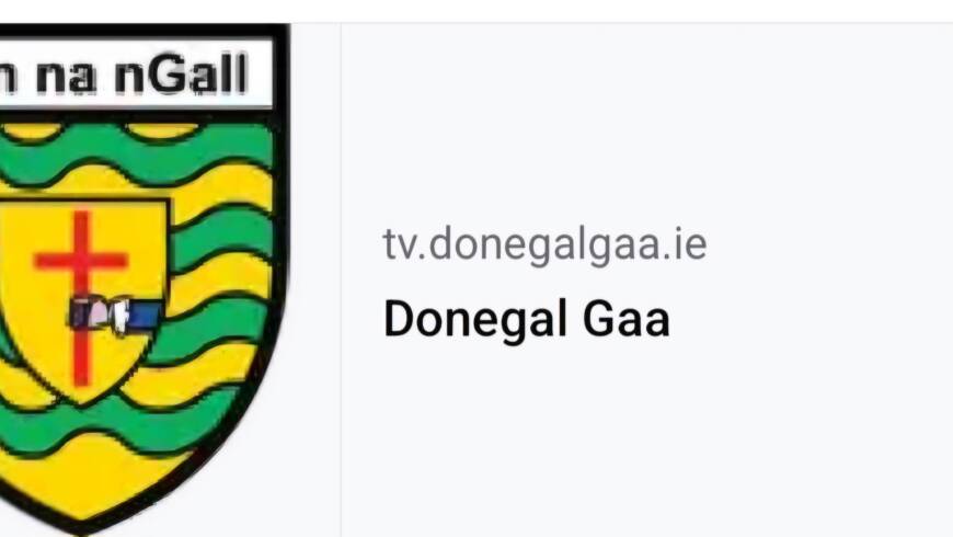 Donegal GAA announce 2024 streaming partners